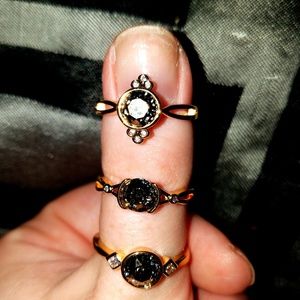 Fragrant jewel rings